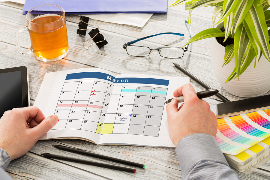Calendar Events Plan Planner