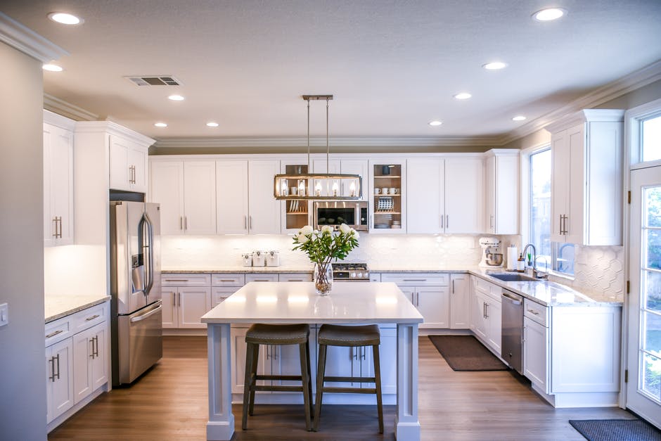 picture showing remodeling of a kitchen