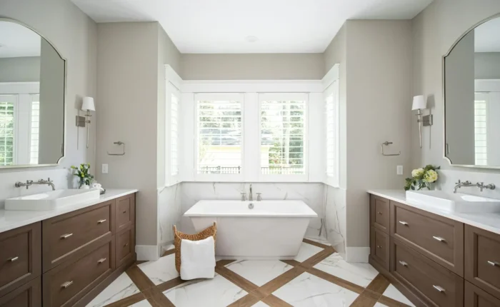 luxury bathroom remodel